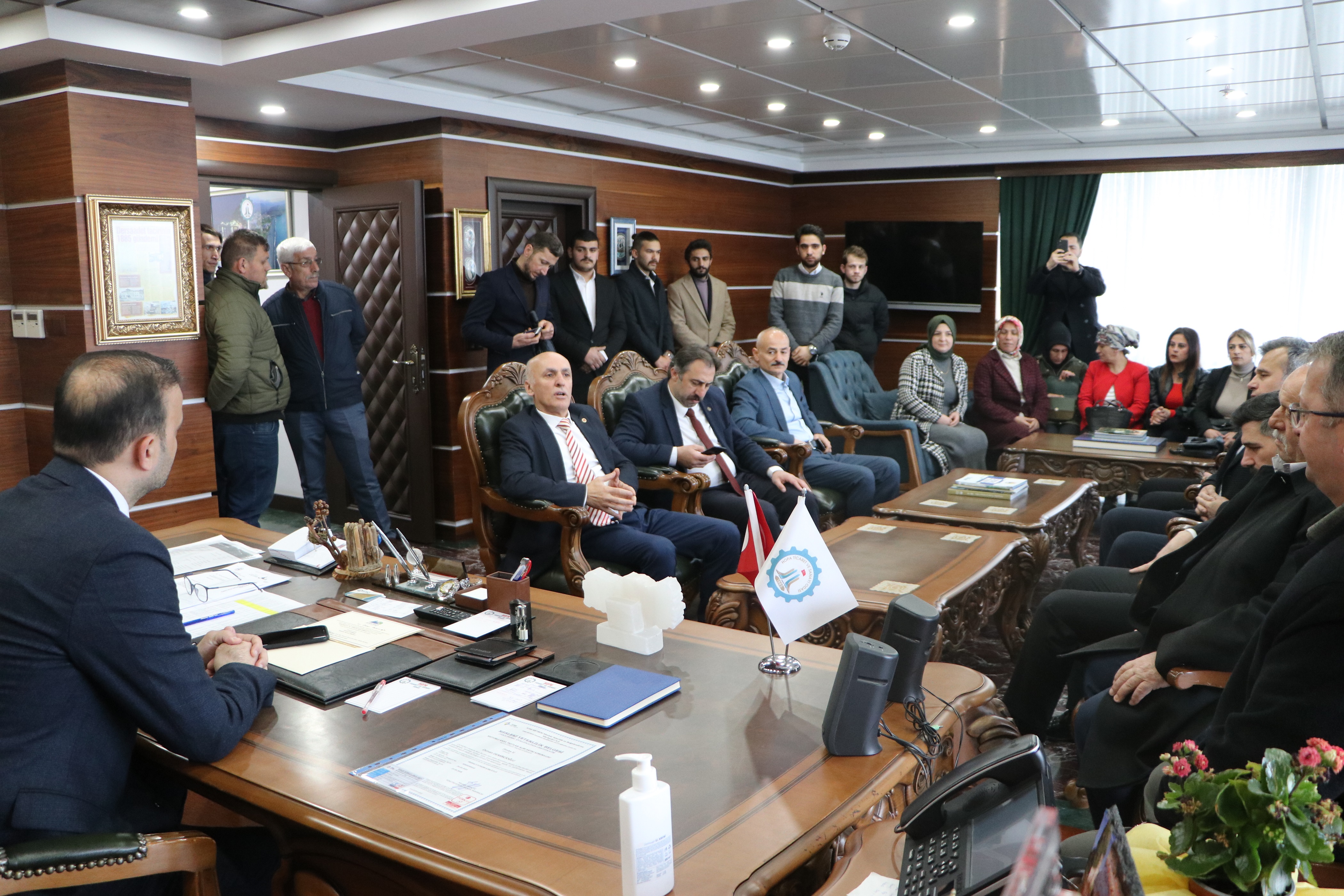 MHP Milletvekili Adayından HOPA TSO’ya Ziyaret