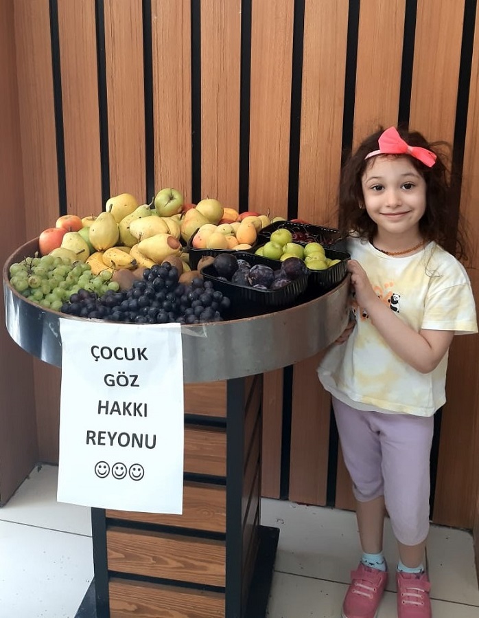 Artvin Sebze ve Meyve Dünyası'ndan Çocuklar İçin Güzel Uygulama