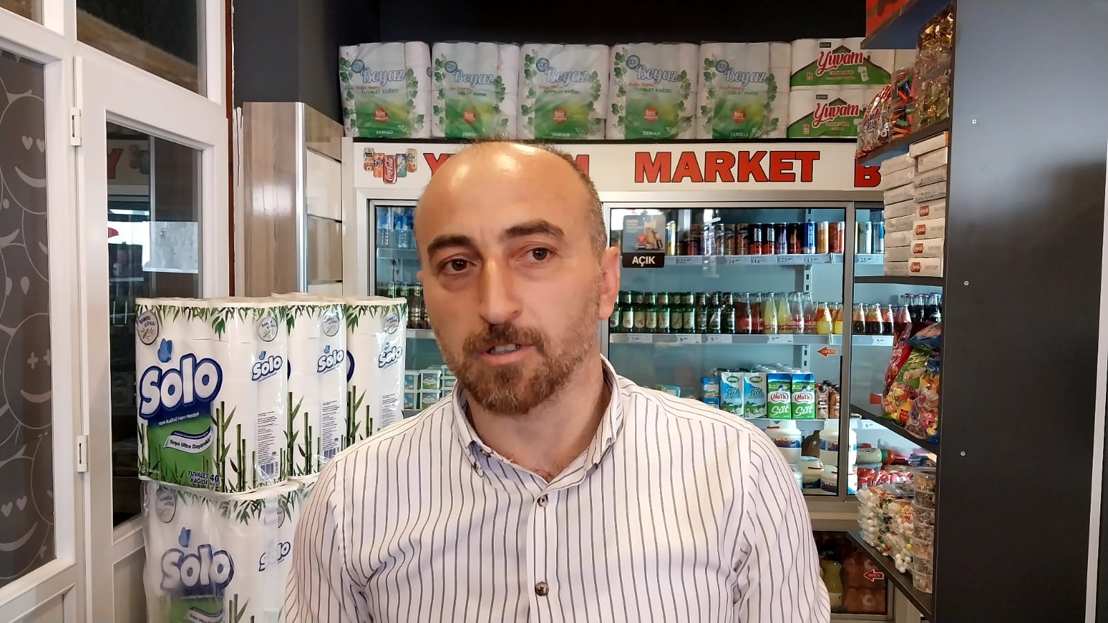 Orta Mahalle Seç Market Sahibi Ali Yıldırım, Mahallesi'ne Muhtar Adayı Oldu