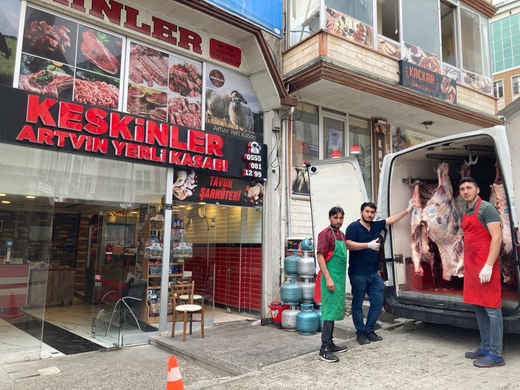 Keskinler Yerli Kasabı Artvin’in Yerli Et Markası Olma Yolunda İlerliyor