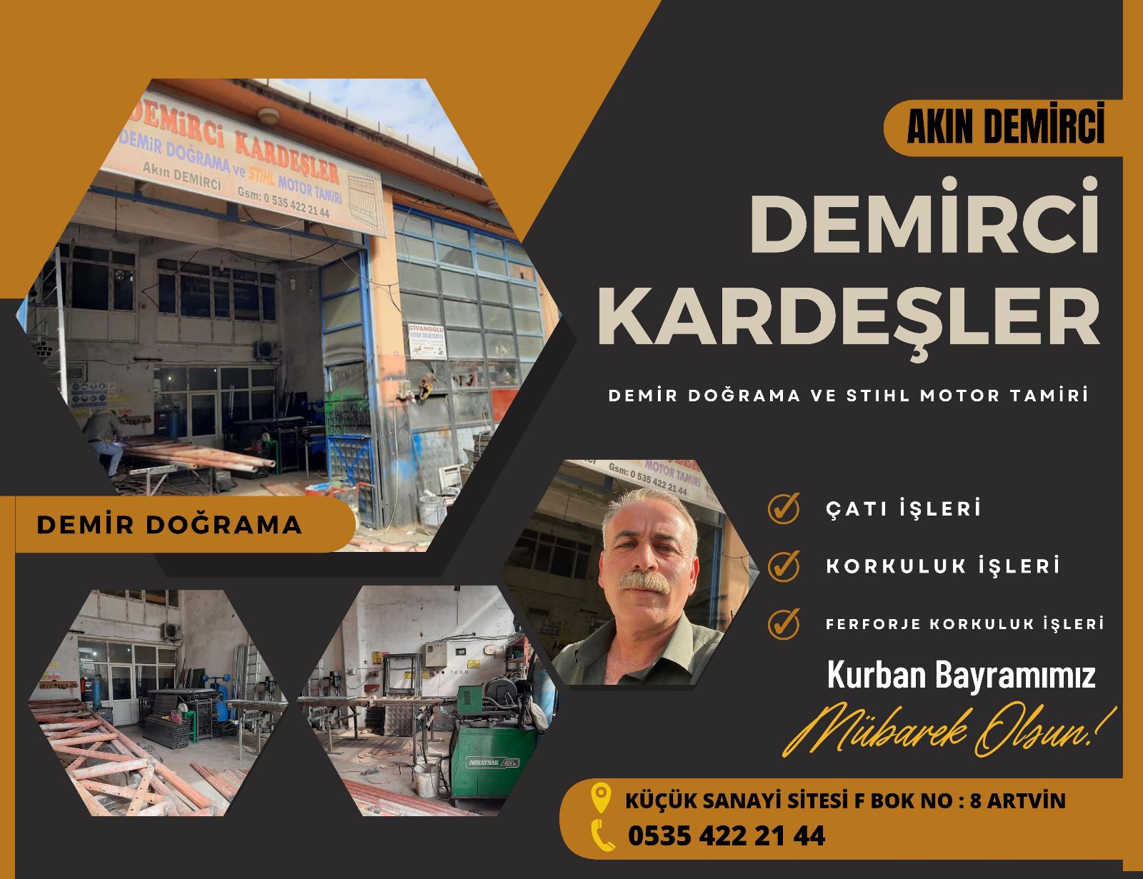 Demirci Kardeşler'den Kurban Bayramı Tebrik Mesajı