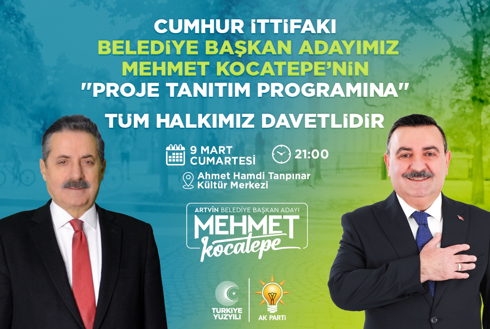 Ve Mehmet Kocatepe Projelerini Kamuoyu İle Paylaşıyor