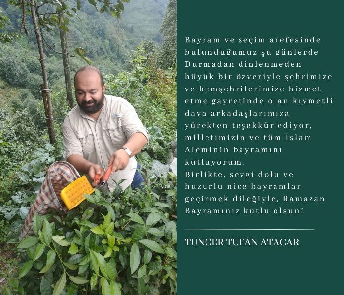 İşinsanı Tuncer Tufan Atacar'dan Bayram Mesajı