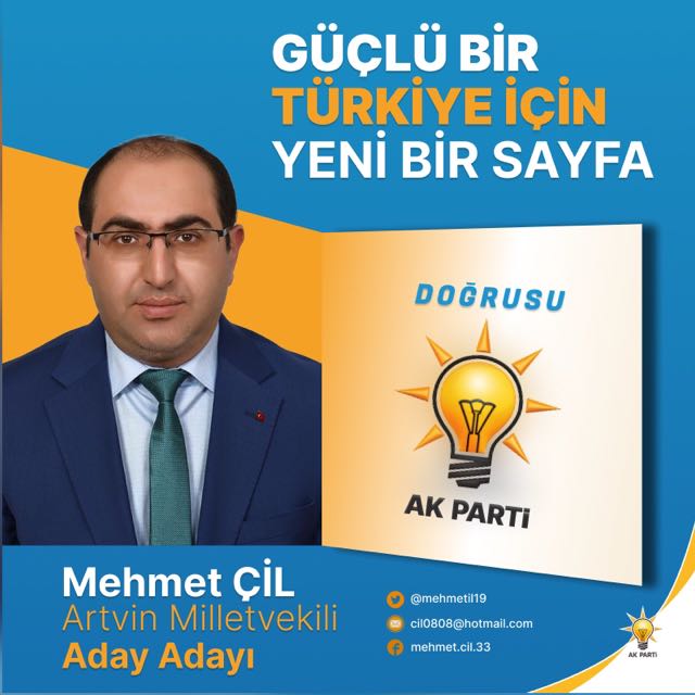 AK Parti Milletvekili Aday Adayı Mehmet Çil